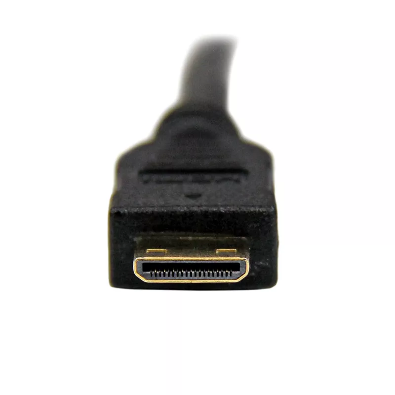 StarTech.com 1m (3.3 ft) Mini HDMI to DVI Cable - DVI-D to HDMI Cable (1920x1200p) - 19 Pin HDMI Mini Male to DVI-D Male - Digital Monitor Cable Adapter M/M - Mini HDMI to DVI Adapter