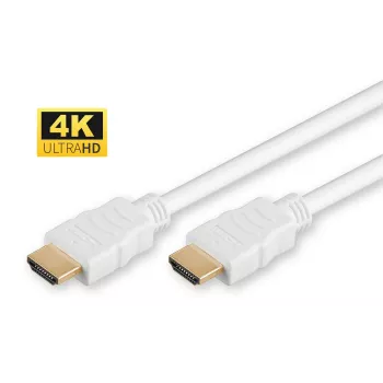 Microconnect HDMI High Speed cable, 0,5m, White