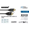 Microconnect Premium Optic HDMI Cable 10m, 10 m, HDMI Type A (Standard), HDMI Type A (Standard), 4096 x 2160 pixels, 3D, Black