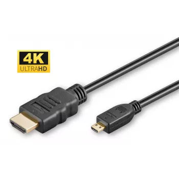 Microconnect 4K HDMI A-D cable, 2m