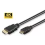 Microconnect HDMI High Speed mini cable, 3m, 3 m, HDMI Type A (Standard), HDMI Type C (Mini), 3840 x 2160 pixels, 3D, Black