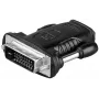 Microconnect HDM19F24 cable gender changer HDMI Type A DVI-D Dual Link (24+1 pin) Black