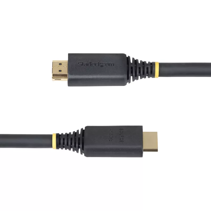 StarTech.com 10m (32.8ft) Active High Speed HDMI Cable, 4K 60Hz/1440p 144Hz, HDR10/HDCP 2.2/ARC, 18Gbps, UHD HDMI 2.0 Cord for TV/Monitor/Display, TPE Jacket