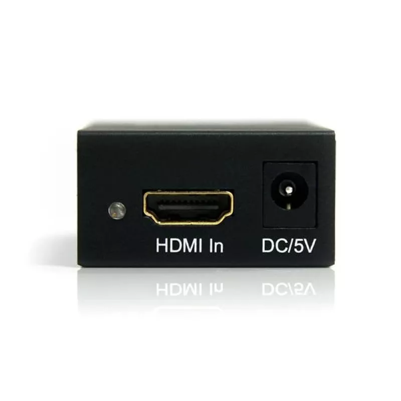 StarTech.com HDMI or DVI to DisplayPort Active Converter, Active video converter, Power, Black, Steel, CE, FCC, RoHS, 1920 x 1200 pixels
