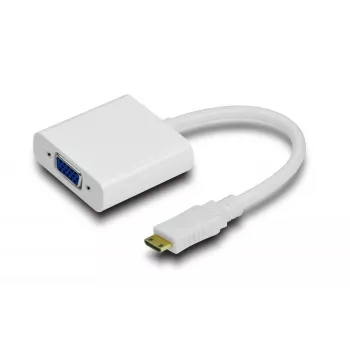 Microconnect HDMIVGA video cable adapter 15 m VGA (D-Sub) HDMI Type C (Mini) Black
