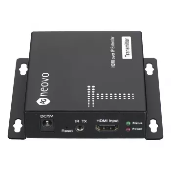 AG Neovo HIP-TA HDMI over IP Transmitter - Full HD 1080p, H.264, 100m over Cat5e/6, Black