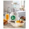 Tabletop blender Philips HR2041/00 — 450 W, 1.9 L plastic bowl, stainless steel blades, white
