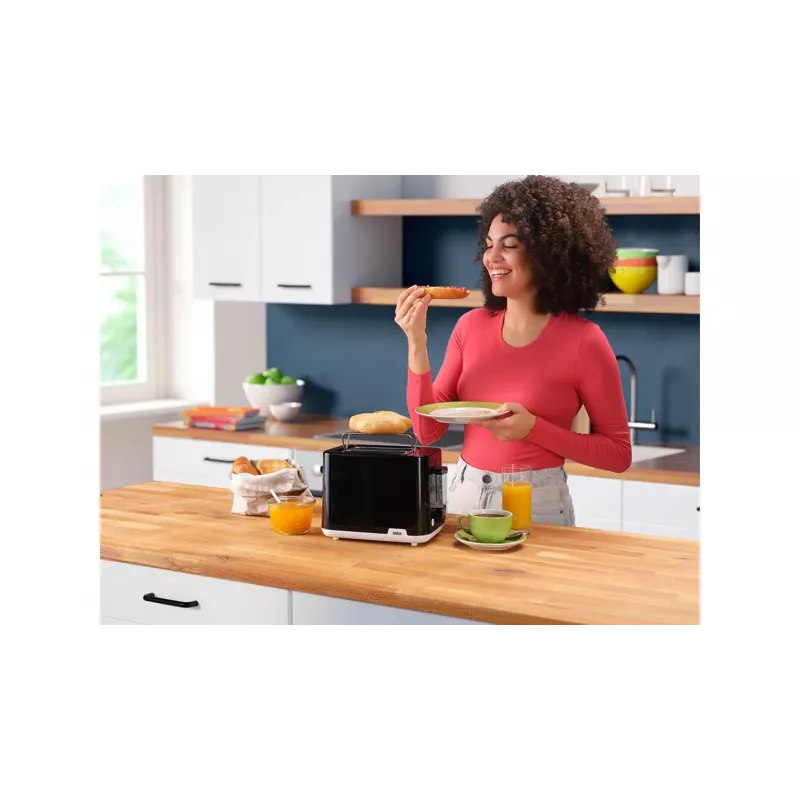 Braun HT1010BK toaster 2 slice 900 W black