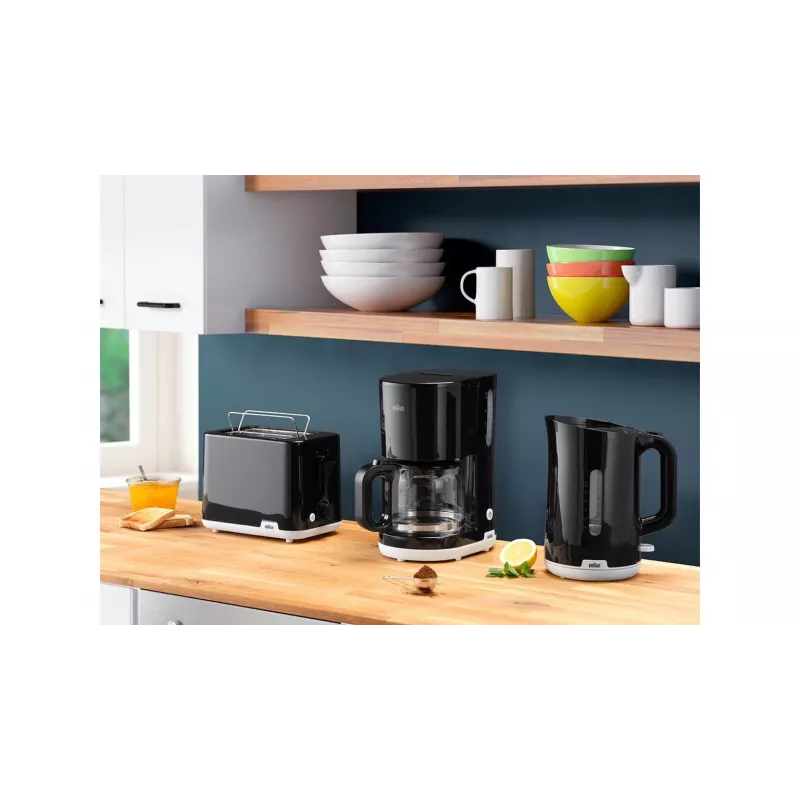 Braun HT1010BK toaster 2 slice 900 W black