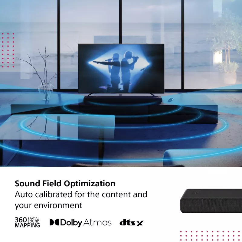 Soundbar Sony HT-A3000 Black 3.1 channels 250 W