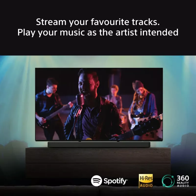 Sony BRAVIA Theatre Bar 8 – Dolby Atmos soundbar, 11 Speaker, Wi-Fi, Bluetooth, 360 Spatial Sound Mapping