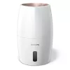 Humidifier Philips HU2716/10 — 2 L tank, 17 W, 220–240 V, white/rose gold, compact 220×220×350 mm