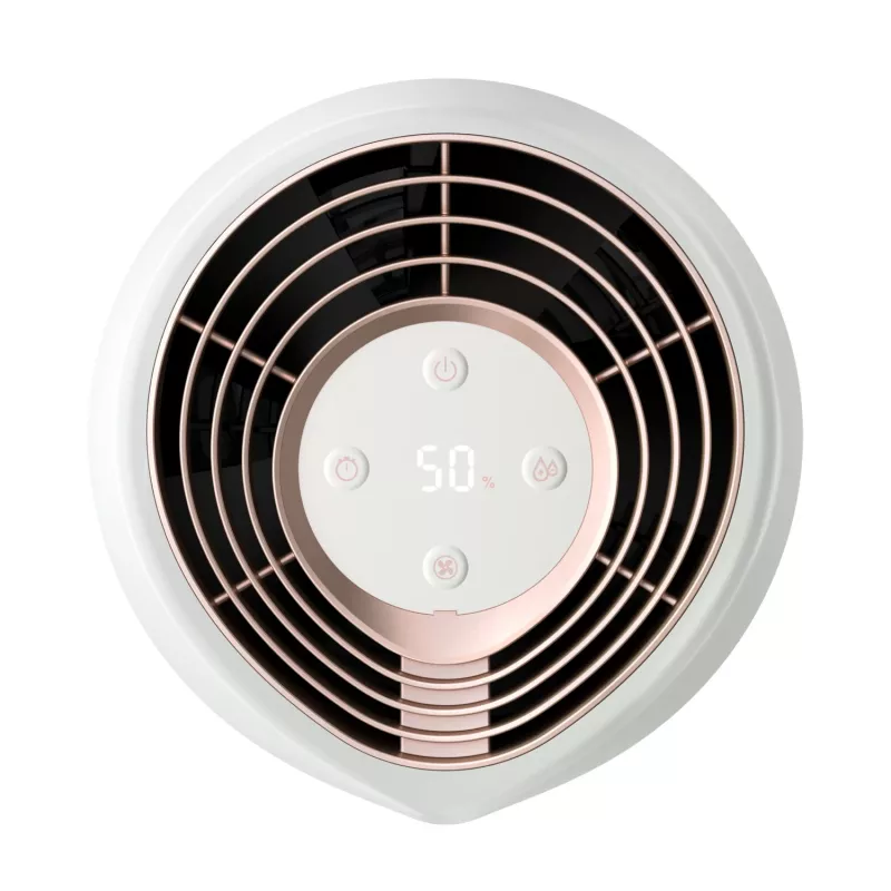 Humidifier Philips HU2716/10 — 2 L tank, 17 W, 220–240 V, white/rose gold, compact 220×220×350 mm