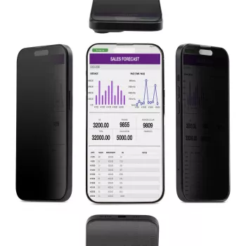 StarTech.com I15T2-PRIVACY-SCREEN display privacy filter 15.5 cm (6.1 inch) Smartphone Frameless display privacy filter