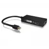 ICY BOX IB-AC1032 Mini DisplayPort DVI-D + VGA (D-Sub) + HDMI Black
