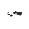 ICY BOX IB-AC1032 Mini DisplayPort DVI-D + VGA (D-Sub) + HDMI Black