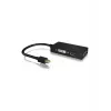 ICY BOX IB-AC1032 Mini DisplayPort DVI-D + VGA (D-Sub) + HDMI Black