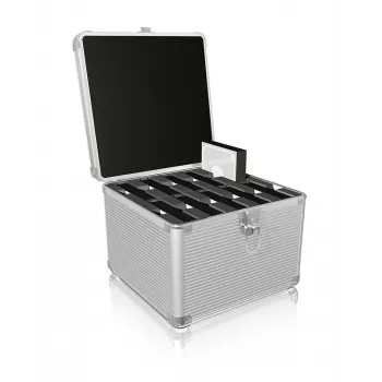 ICY BOX IB-AC628 Suitcase Metal, Plastic Silver