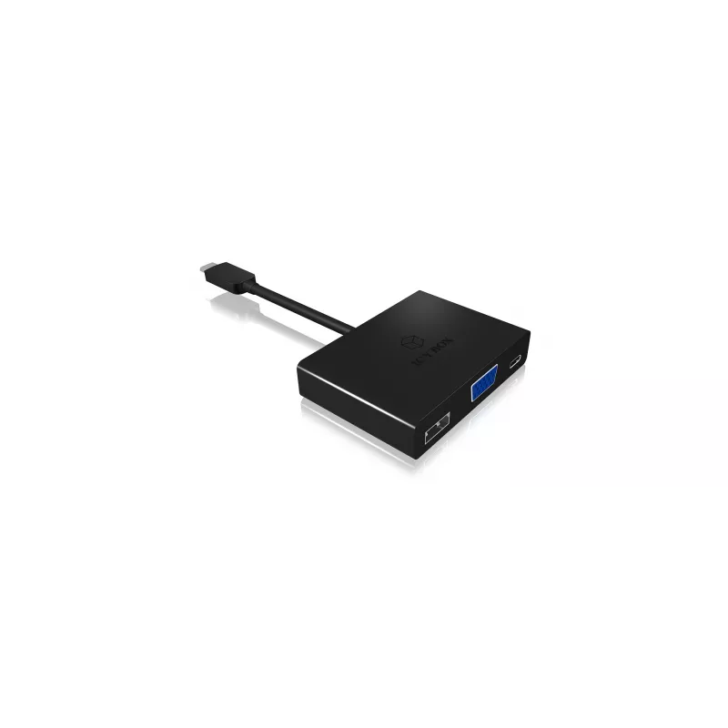 ICY BOX IB-DK4032-CPD USB-C to VGA Multiport Adapter