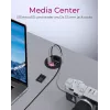 ICY BOX IB-HUB1404A socket-outlet Black