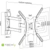 Techly 32-55 inch Universal LCD TV Wall Mount Bracket Black