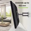 Techly 32-55 inch Universal LCD TV Wall Mount Bracket Black