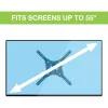 Techly 32-55 inch Universal LCD TV Wall Mount Bracket Black
