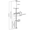 Techly ICA-TR32 TV mount/stand 177.8 cm (70 inch) Silver
