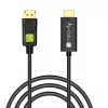Techly Converter Cable 1m DisplayPort to HDMI 1.2 4K ICOC DSP-H12-010