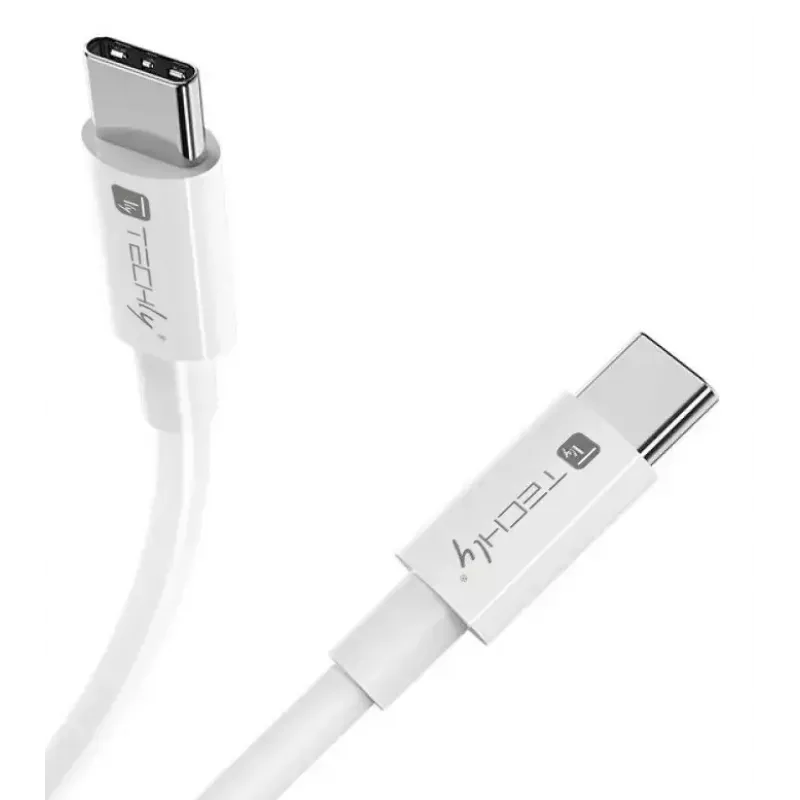 Techly ICOC-MU4-20G240W2 USB cable USB4 Gen 2x2 2 m USB C White