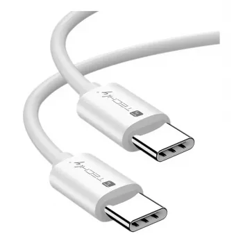 Techly ICOC-MU4-20G240W2 USB cable USB4 Gen 2x2 2 m USB C White