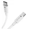 Techly ICOC-MU4-40G240W1 USB cable USB4 Gen 3x2 1 m USB C White