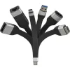 Techly ICOC-USBC-VGA video cable adapter 0.12 m USB Type-C VGA (D-Sub)