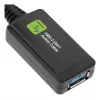 Techly ICUR3050G USB cable USB 3.2 Gen 1 (3.1 Gen 1) 5 m USB A Black
