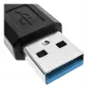 Techly ICUR3050G USB cable USB 3.2 Gen 1 (3.1 Gen 1) 5 m USB A Black