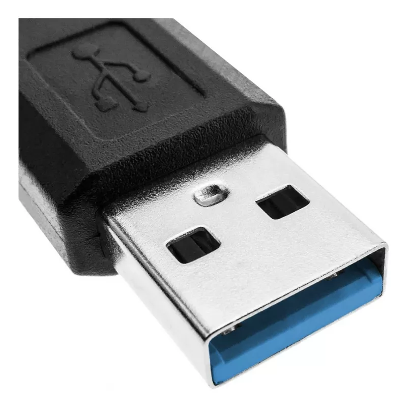 Techly ICUR3050G USB cable USB 3.2 Gen 1 (3.1 Gen 1) 5 m USB A Black