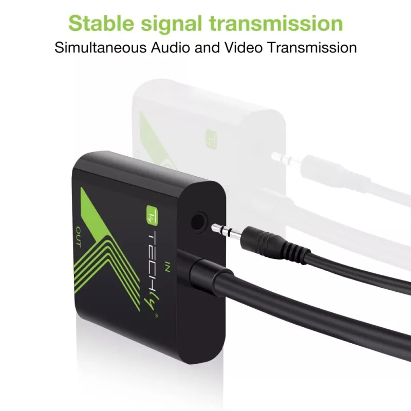 Techly Cable Converter Adapter HDMI to VGA with Audio IDATA HDMI-VGA2A