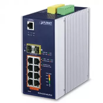 Managed L3 Switch PLANET IGS-6325-8UP2S 8 Ports Gigabit Ethernet PoE