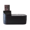 Techly IUSB3-HUB3-ROTB interface hub USB 3.2 Gen 1 (3.1 Gen 1) Type-A 5000 Mbit/s Black