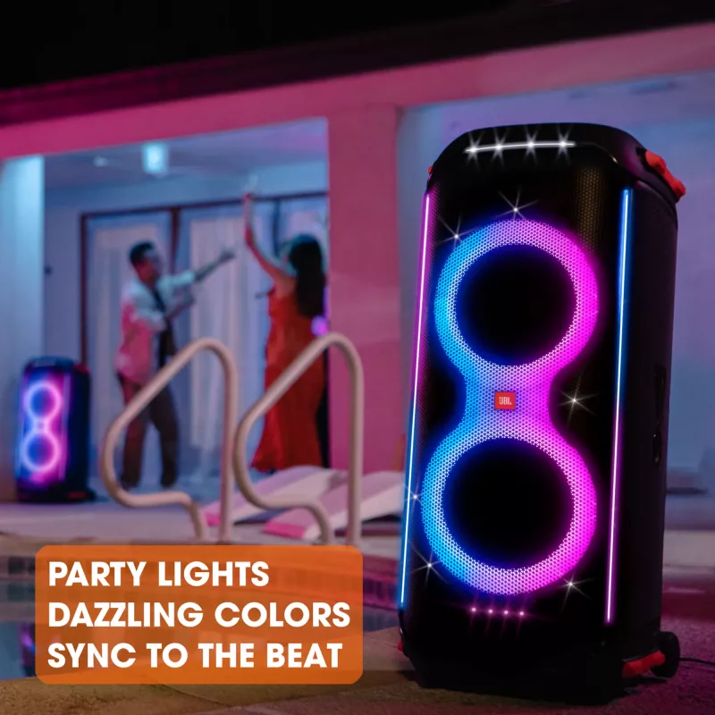 JBL PARTYBOX 710, 6.98 cm (2.75 inch), 7 cm, 20.3 cm (8 inch), 21.6 cm, 800 W, 35 - 20000 Hz