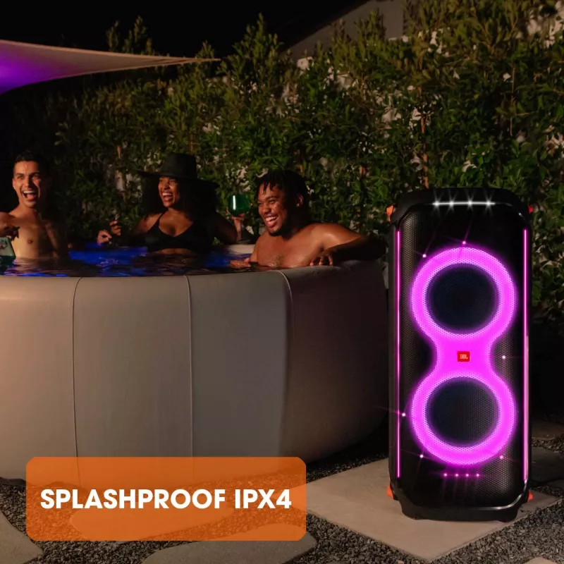 JBL PARTYBOX 710, 6.98 cm (2.75 inch), 7 cm, 20.3 cm (8 inch), 21.6 cm, 800 W, 35 - 20000 Hz