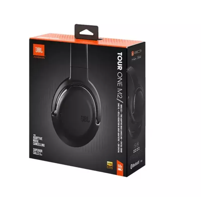 JBL TOUR ONE M2 Headphones Wireless Head-band Music USB Type-C Bluetooth Black