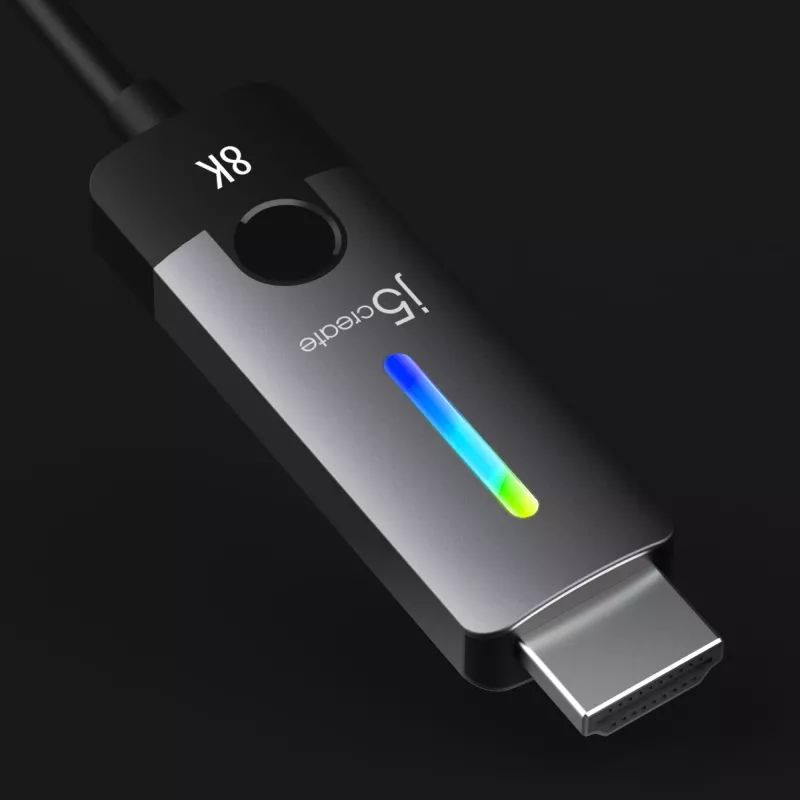 j5create JCC157-N USB-C to HDMI 2.1 8K Cable 1.79m