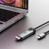 j5create JCC157-N USB-C to HDMI 2.1 8K Cable 1.79m