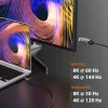 j5create JCC157-N USB-C to HDMI 2.1 8K Cable 1.79m