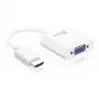 j5create JDA213 HDMI to VGA Adapter White 0.1m 1920x1080P