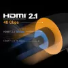 j5create JDC53 Ultra High Speed 8K UHD HDMI™ Cable, Black and Grey, 2 m