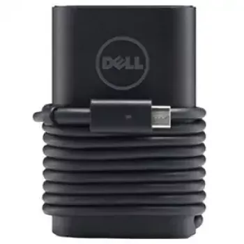 AC adapter Dell JJV9D 65W with USB — 65W power supply for Dell laptops with USB output
