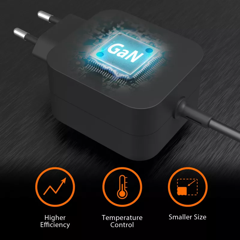 j5create JUP1565DCE3A-EN 67W GaN PD USB-C® Mini Charger with 3 Types of DC Connector - EU