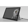 Kensington Keyed Cable Lock for Surface Pro and Surface Go, 1.8 m, Kensington, Key, Carbon steel, Black, Silver